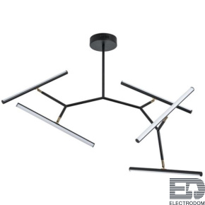 Подвесная светодиодная люстра Arte Lamp Zulu A2170PL-49BK - цена и фото