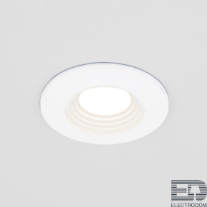 Elektrostandard 9903 LED 3W 3000K COB WH белый / Встраиваемый светодиодный светильник - цена и фото