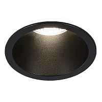 ST754.448.07 Встраиваемый светильник Черный LED 1*7W 4000K 560Lm Ra80 60° IP20 D60xH79 100-240V - цена и фото