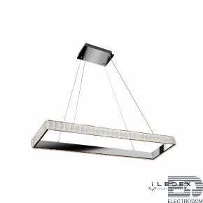 Подвесной светильник iLedex Crystal ice MD7212-40B Хром - цена и фото