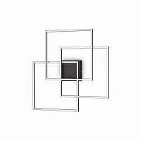 Настенно-потолочный светильник Ideal Lux FRAME PL QUADRATO NERO 270678 - цена и фото