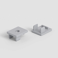 Заглушки Elektrostandard для встраиваемого алюминиевого профиля LL-2-ALP025 (комп. 2шт) a070648 - цена и фото