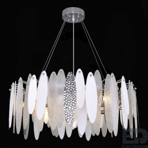 ST LUCE SL1224.103.10 Люстра подвесная ST-Luce Хром/Прозрачный, Белый E14 10*60W - цена и фото