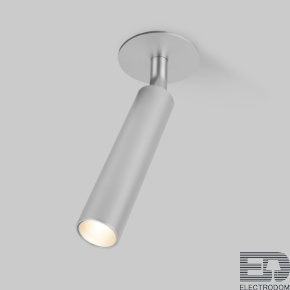 Diffe светильник встраиваемый серебряный 5W 4200K (25027/LED) 25027/LED - цена и фото