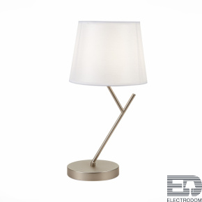 Прикроватная лампа Никель/Белый E14 1*40W SLE300104-01 - цена и фото
