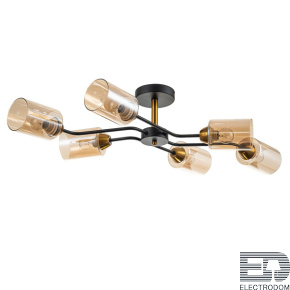 Потолочная люстра Escada Vertigo 1131/6P Black/Gold - цена и фото