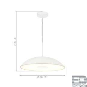 SL6128.503.01 Светильник подвесной ST-Luce Белый/Белый LED 1*24W 3000K - цена и фото