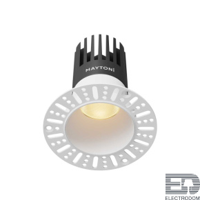 Встраиваемый светильник Maytoni Technical Dip DL122-15W-2.7K-TRS-W - цена и фото