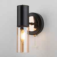 Настенный светильник в стиле лофт Eurosvet Tesoro 70125/1 черный - цена и фото
