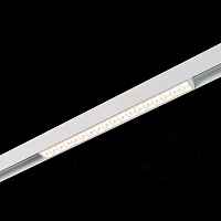 Магнитный трековый светильник белый LED 1*18W 3000K 1 407Lm Ra>80 36° IP20 L331xW22xH44 48V ST361.536.18