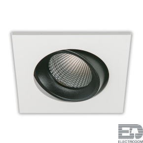 Встраиваемый светильник Citilux Альфа CLD001KNW4 Белый + Черный - цена и фото