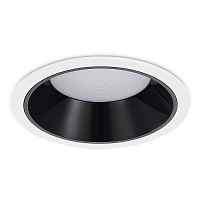 ST755.448.12 Встраиваемый светильник Черный LED 1*12W 4000K 1 080Lm Ra80 120° IP20 D105xH50 100-240V - цена и фото