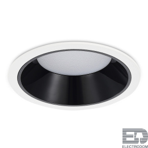 ST755.448.12 Встраиваемый светильник Черный LED 1*12W 4000K 1 080Lm Ra80 120° IP20 D105xH50 100-240V - цена и фото