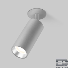 Diffe сетильник встраиваемый серебряный 10W 4200K (25052/LED) 25052/LED - цена и фото