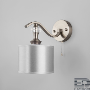 Eurosvet Настенный светильник 60070/1 сатин-никель - цена и фото