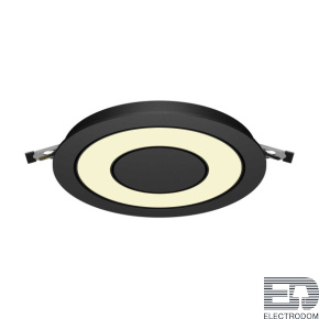 Встраиваемый светильник Maytoni Technical Downlight DL102-12W2.7K-B - цена и фото