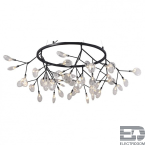 Подвесная люстра Crystal Lux Evita EVITA SP45 D BLACK/TRANSPARENT - цена и фото