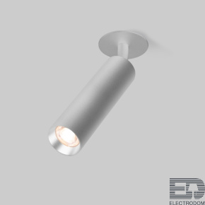 Diffe светильник встраиваемый серебряный 8W 4200K (25040/LED) 25040/LED - цена и фото