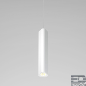Светильник подвесной светодиодный Trio 12W 3000K белый Elektrostandard 50310 LED - цена и фото