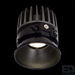 ST LUCE ST851.438.12 Светодиодный модуль Черный LED 1*12W 3000K 960Lm Ra&gt;90 36° IP20 D69xH85 220-240V - цена и фото