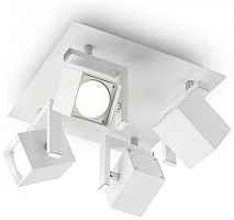 Спот Ideal Lux Mouse PL4 Bianco 073583 - цена и фото Спот Ideal Lux Mouse PL4 Bianco 073583 - цена и фото