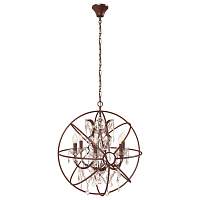 Подвесная люстра Loft IT Foucaults Orb Crystal LOFT1897/6 - цена и фото