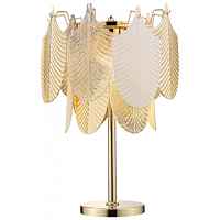 Настольная лампа Wertmark WE126.06.304 Arctioma золото E14 40 Вт - цена и фото