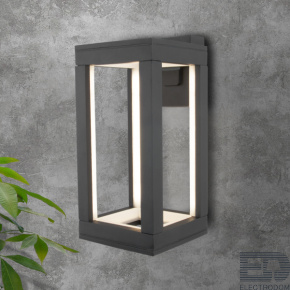 Уличный настенный светодиодный светильник Elektrostandard Frame 1527 TECHNO LED - цена и фото
