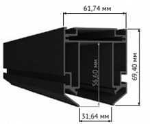 ST LUCE ST015.129.02 Профиль для монтажа SKYLINE 220 в натяжной ПВХ потолок (S25) ST-Luce Длина 2 000мм - цена и фото