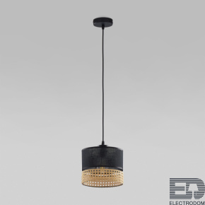 TK Lighting Подвесной светильник 6544 Paglia Black - цена и фото