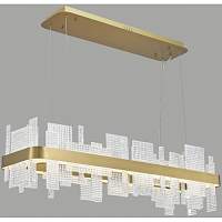 Подвесная люстра Wertmark WE460.03.303 LOTTA 200 Вт LED 3000K золотистый - цена и фото