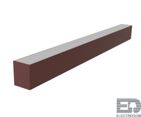 Kink Light 6421-1,06 Светильник Сатори терракотовый w48*3,6 h4,3 Led 15W (4000K) - цена и фото