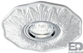 Встраиваемый светильник Ideal Lux Polka FI1 Bianco 115597 - цена и фото