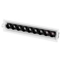 Светильник MS-ORIENT-BUILT-TURN-TC-S67x300-20W Warm3000 (WH-BK, 30 deg, 230V) Arlight - цена и фото
