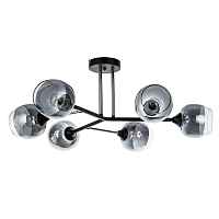 Люстра потолочная Arte Lamp SALM A3580PL-6BK - цена и фото Люстра потолочная Arte Lamp SALM A3580PL-6BK - цена и фото