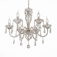 Sale SL139.503.06 Люстра подвесная Слоновая кость, Золото/Прозрачный E14 6*40W - цена и фото