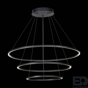 ST LUCE ST605.403.114 Cветильник подвесной SMART ST-Luce Черный/Белый LED 1*114W 2800-6500K - цена и фото