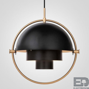 Люстра Multi-lite Suspension Lamp Black ImperiumLoft - цена и фото