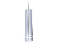 Подвесной точечный светодиодный светильник TN251 SL/S серебро/песок LED 4200K 12W D70*290 - цена и фото