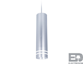 Подвесной точечный светодиодный светильник TN251 SL/S серебро/песок LED 4200K 12W D70*290 - цена и фото
