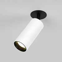 Diffe светильник встраиваемый белый/черный 10W 4200K (25052/LED) 25052/LED - цена и фото