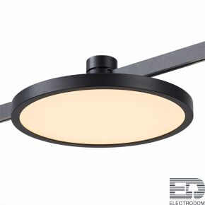 ST818.446.12 Магнитный трековый светильник FARM Черный LED 1*10W 4000K 500Lm Ra80 120 IP20 D168xH54 - цена и фото