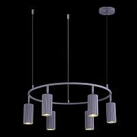 ST LUCE SL1213.703.06 Светильник подвесной ST-Luce Серый/Серый GU10 6*5W 4000K - цена и фото