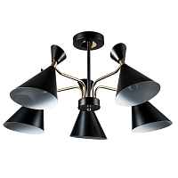 Потолочный светильник Arte Lamp WELLINGTON A2711PL-5BK - цена и фото