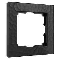 Werkel Рамка на 1 пост (черный, Hammer) / W0012408 Werkel Рамка на 1 пост (черный, Hammer) / W0012408