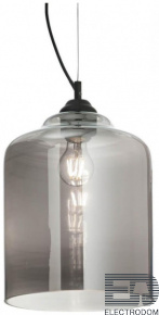 Подвесной светильник Ideal Lux Bistro SP1 Square Fume 112312 - цена и фото