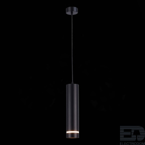 ST LUCE ST115.443.12 Светильник подвесной Черный LED 1*12W 4000K 936Lm Ra&gt;90 120° IP20 D80xH300 165-265V - цена и фото