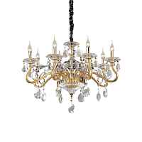 Люстра Ideal Lux NEGRESCO SP8 ORO 087764 - цена и фото Люстра Ideal Lux NEGRESCO SP8 ORO 087764 - цена и фото