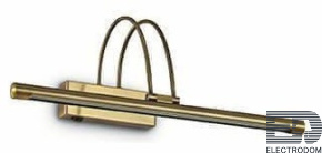 Подсветка для картин Ideal Lux Bow Ap D46 Ottone Satinato 121178 - цена и фото
