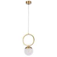 Подвесной светильник Crystal Lux Carolina SP1 V1 BRASS - цена и фото